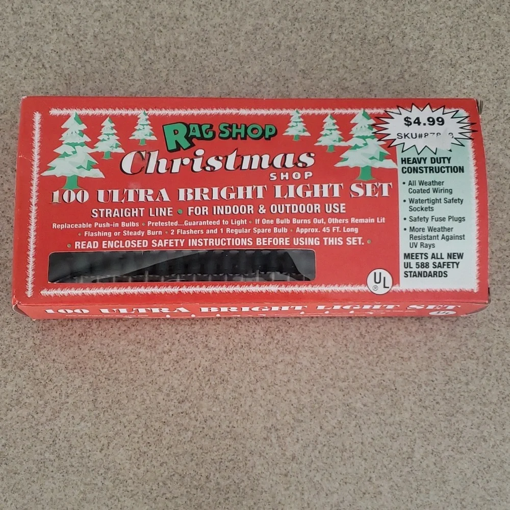 Christmas 100 Ultra Bright Light Set - 2 Sets